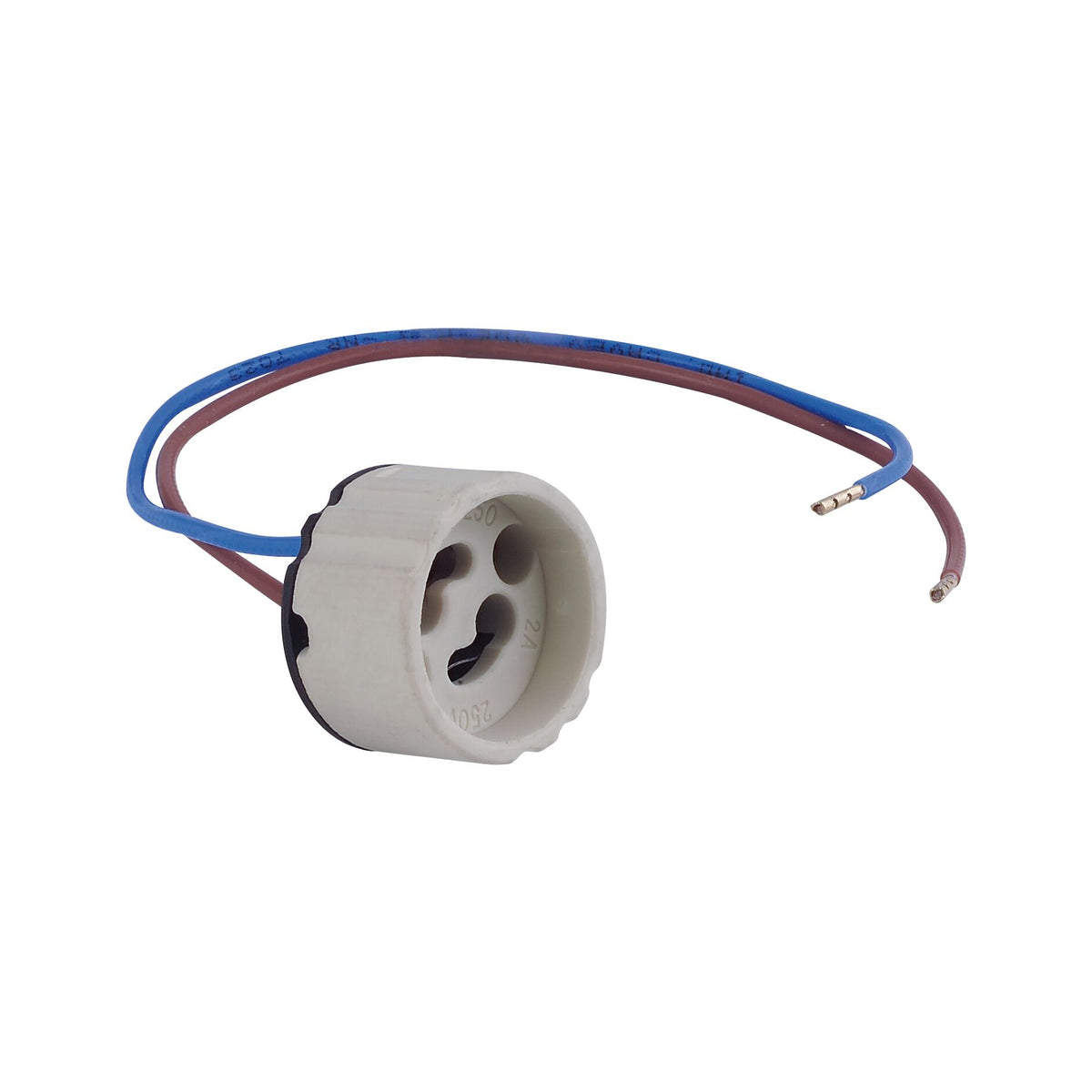 Einbauleuchten Zubehoer Lampenfassung 28mm 230V GZ10 Keramik natur