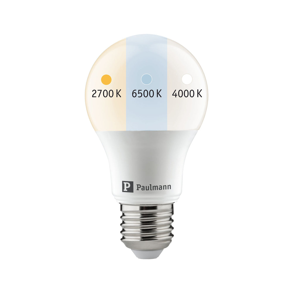 Filament 230V E27 60mm White Switch 8,5W 806lm 230V Opal