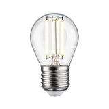 Filament 230V LED Tropfen E27 800lm 6,5W 2700K dimmbar Klar