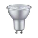 Standard 230V LED Reflektor GU10 460lm 7W 2700K dimmbar Chrom matt
