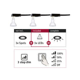 Standard 230V 3-Step-Dim B Ware LED Reflektor GU10 Choose 3-Step-Dim GU10 230V 3x460lm 3x6,5W 2700K dimmbar Weiss