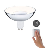 LED Reflektor 3-Step-Dim GU10 230V 360lm 4,9W 3000K dimmbar Silber/Weiss