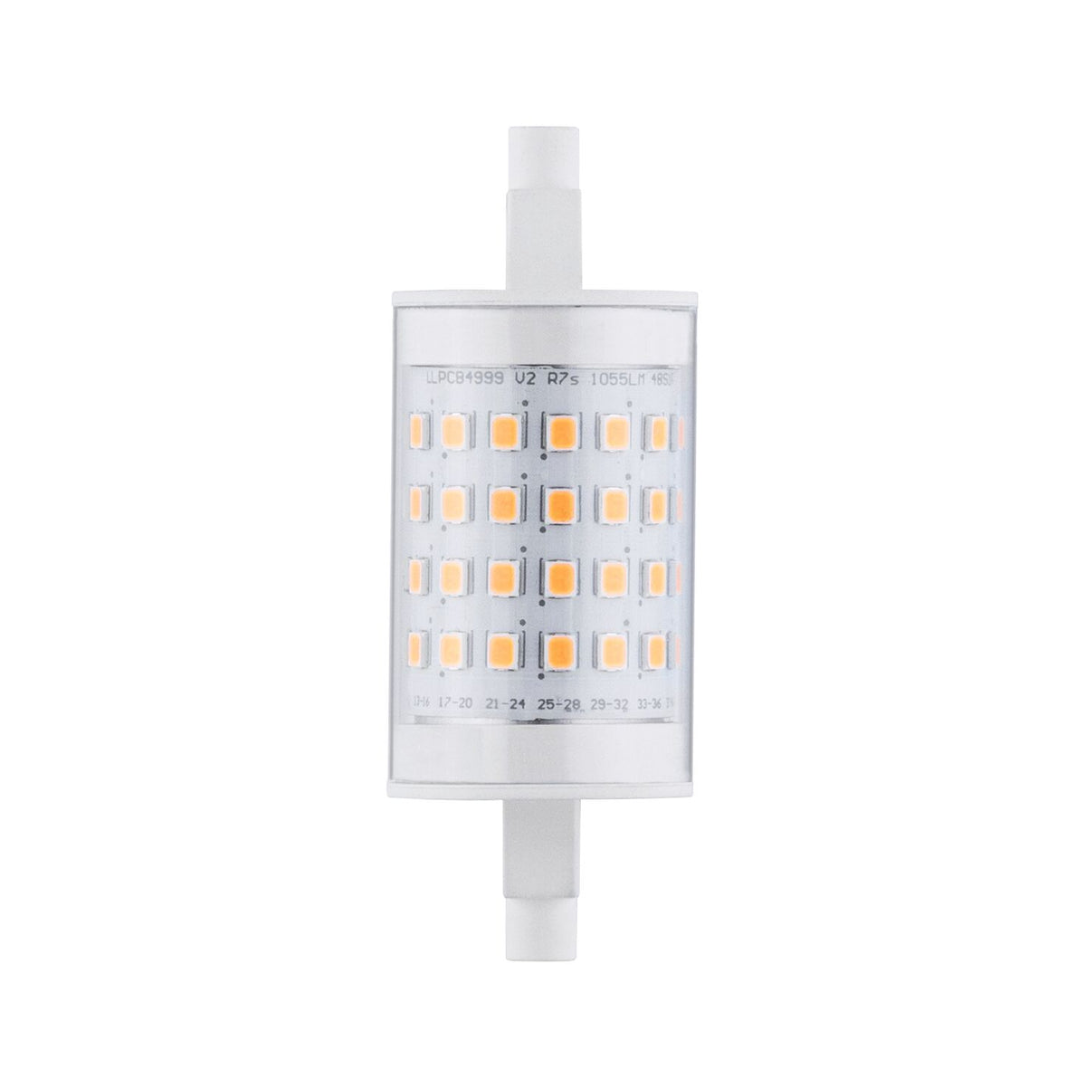 Standard 230V LED Stab R7s 78mm 1055lm 9W 2700K Klar