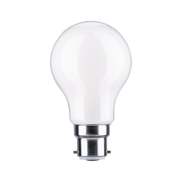 Standard 230V LED Birne B22d 1055lm 9W 2700K dimmbar Opal