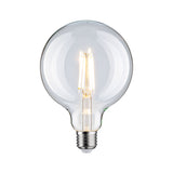 Filament 230V LED Globe G125 E27 1055lm 9W 2700K dimmbar Klar