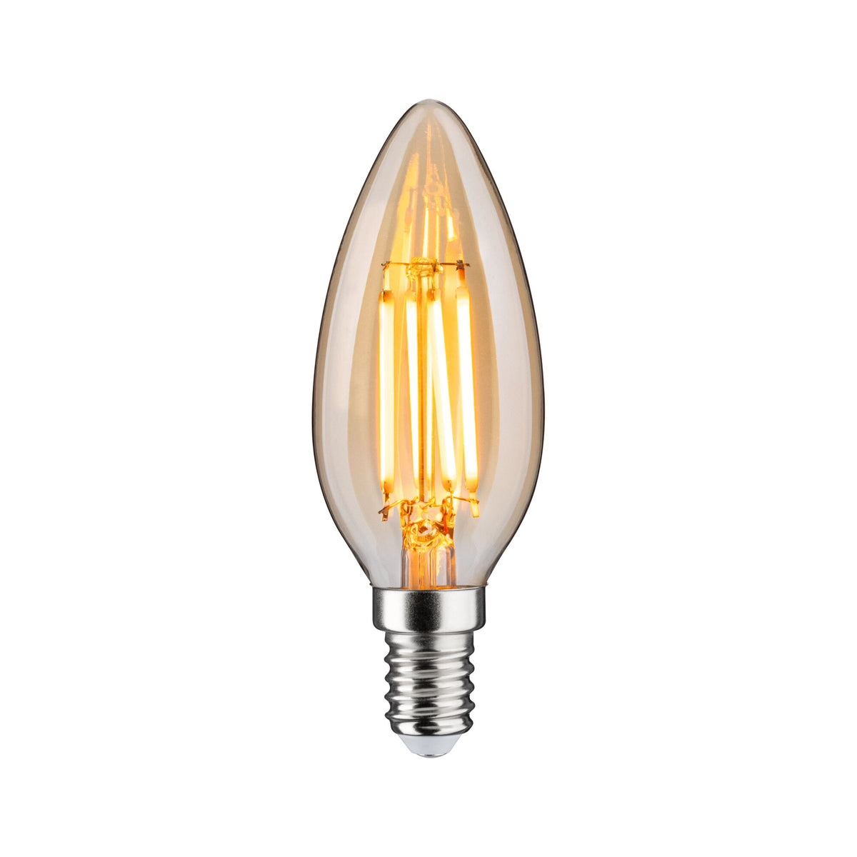 1879 Filament 230V 3-Step-Dim LED Kerze E14 3 Step Dim 450lm 4,9W 1800K dimmbar Gold