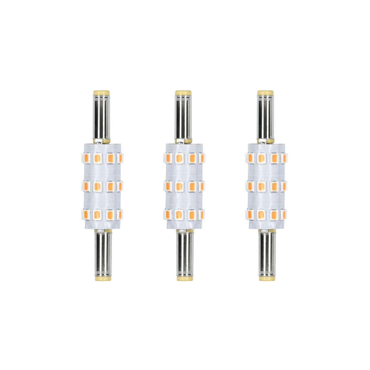 Solar LED Stecksockel Taina Ersatzleuchtmittel 3er-Set 2200K 50lm