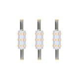 Solar LED Stecksockel Taina Ersatzleuchtmittel 3er-Set 2200K 50lm