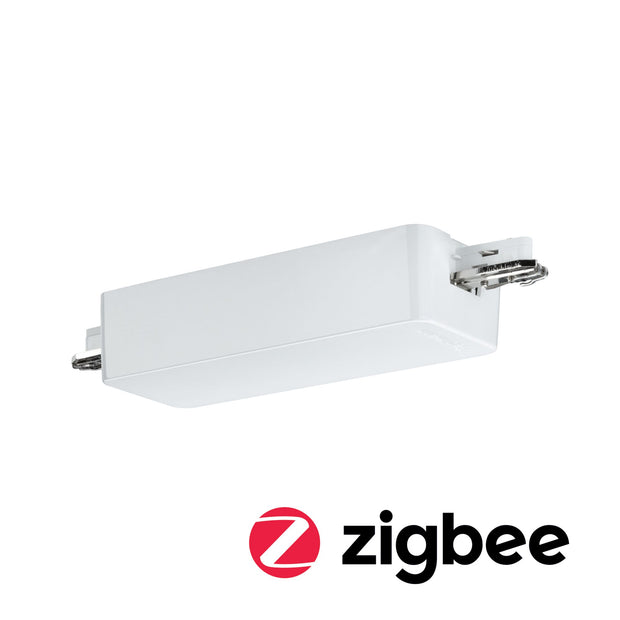 URail Schienenadapter Smart Home Zigbee 3.0 Dimm/Switch 155x56mm Weiss