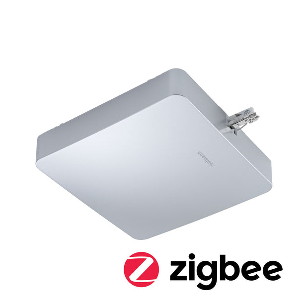 URail Einspeisung Smart Home Zigbee 3.0 Mitte 227x196mm max. 300W Chrom matt