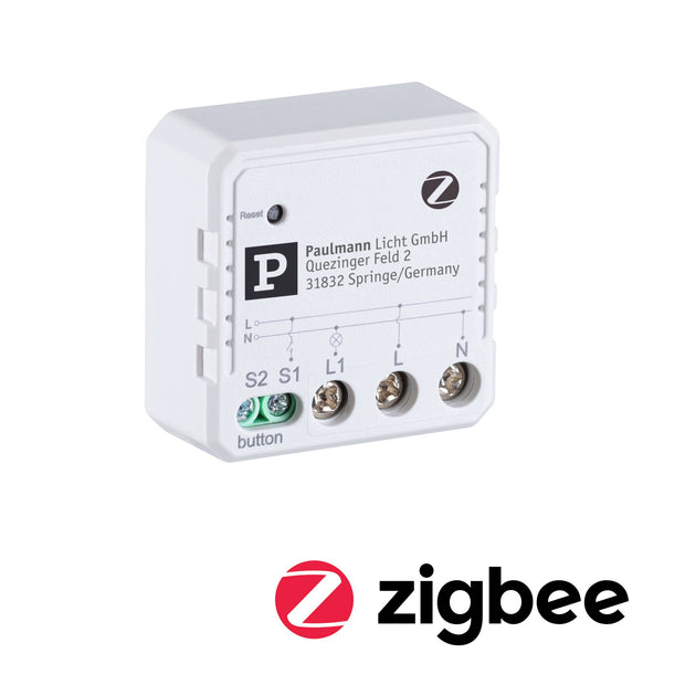 Unterputzaktor Smart Home Zigbee 3.0 On/Off Weiss
