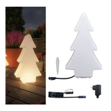 Plug & Shine Set LED Lichtobjekt Tree inkl. 2m-Kabel und Trafo IP67 3000K 2,8W Weiss