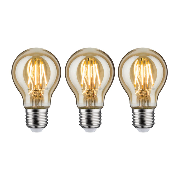 Vintage Edition Standard 230V LED Birne E27 3x500lm 3x4,7W 2500K Gold