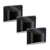 Set Solar LED Wegeleuchte Elliot 3er-Set IP44 3000K 3x5lm Anthrazit