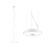 LED Deckenleuchte Volea 3000K 950lm / 0lm 230V 3,5W / 13W dimmbar Weiss/Silber