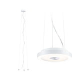 LED Deckenleuchte Volea 3000K 1300lm / 0lm 230V 4W / 18,5W dimmbar Weiss/Silber