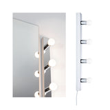 Set Spiegelleuchte Regula II inkl. Leuchtmittel 4-flammig E14 2700K 4x470lm 230V 4x4,5W dimmbar Chrom/Opal