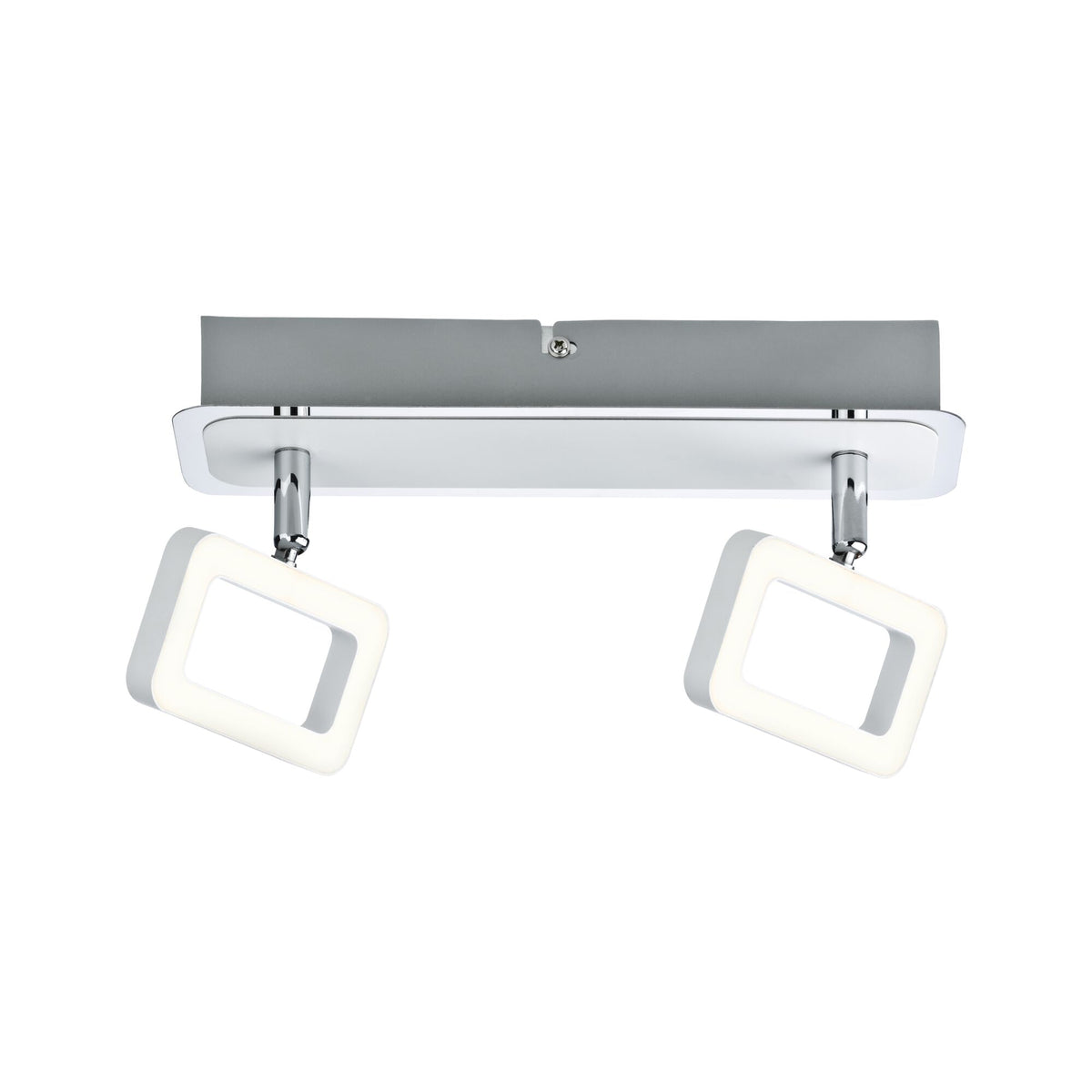 Spotlight Frame 3000K 2x320lm 230V 2x4,5W Weiss matt/Chrom