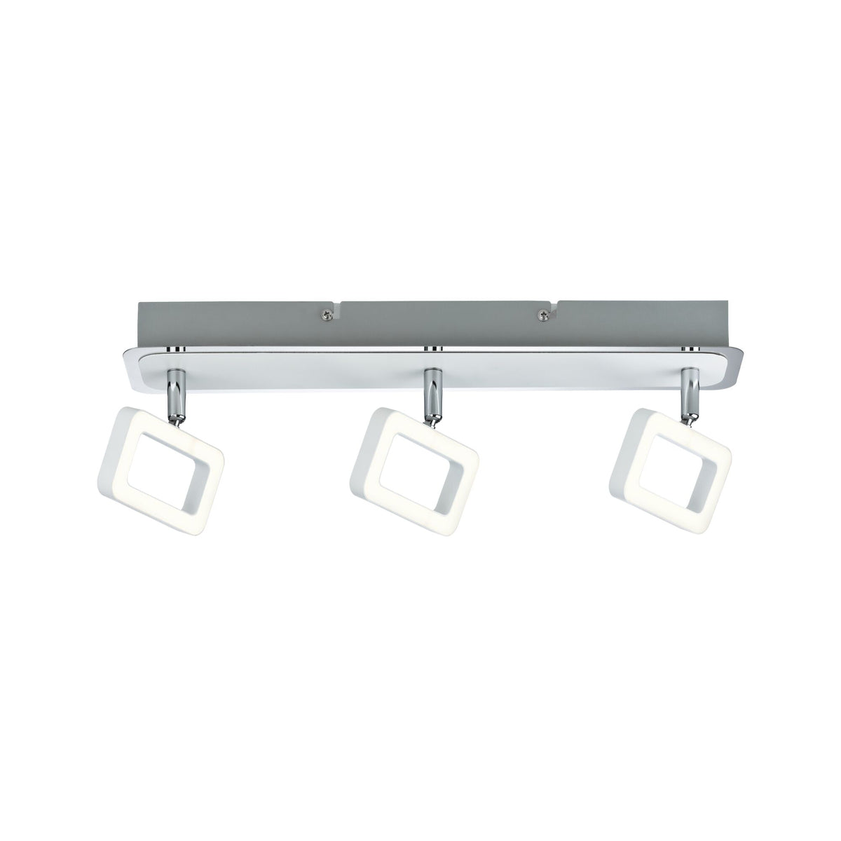 Spotlight Frame 3000K 3x320lm 230V 3x4,5W Weiss matt/Chrom