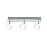 Spotlight Frame 3000K 3x320lm 230V 3x4,5W Weiss matt/Chrom