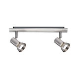 Spotlight Teja GU10 230V max. 2x10W dimmbar Nickel satiniert