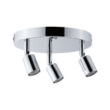Spotlight Carolina IP44 GU10 230V max. 3x10W dimmbar Chrom