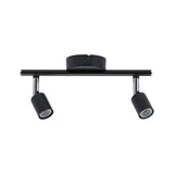 Spotlight Carolina IP44 GU10 230V max. 2x10W dimmbar Anthrazit/Chrom