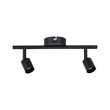 Spotlight Carolina GU10 230V max. 2x10W dimmbar Schwarz matt