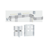 LED Strip Profil Duo Montage-Set Clix 2er Pack Transparent
