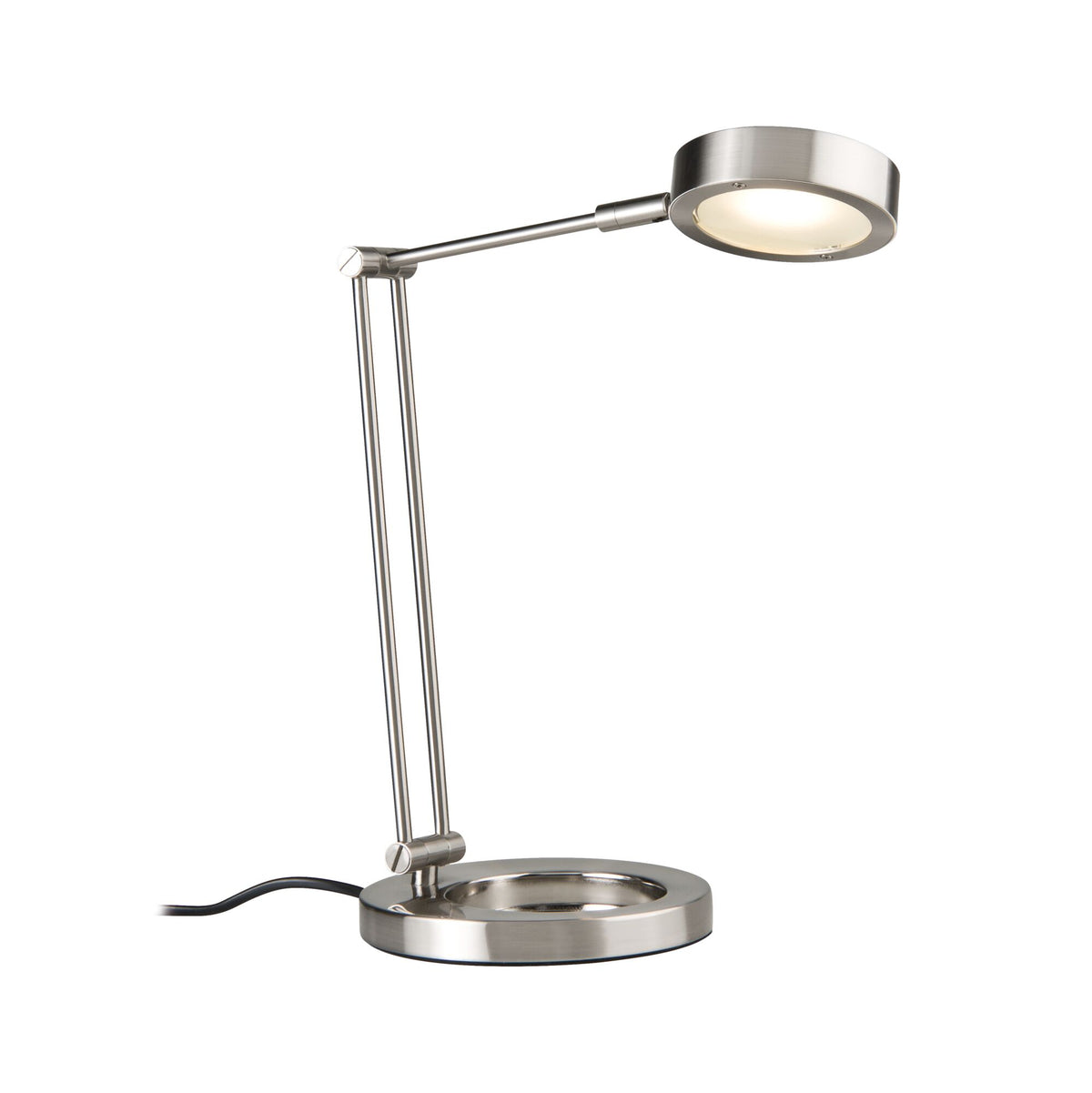 LED Schreibtischleuchte Zed 3000K 359lm 5W Eisen gebuerstet