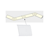 LED Strip Profil Delta Verbinder Cover 4er Set Satin