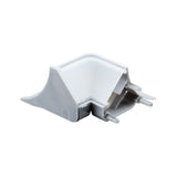 LED Strip Profil Corner Verbinder Outside Edge 2er Set Grau