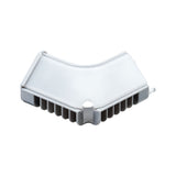 LED Strip Profil Corner Verbinder Inside Edge 2er Set Grau