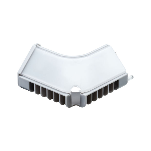 LED Strip Profil Corner Verbinder Inside Edge 2er Set Grau