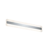 LED Spiegelleuchte Lukida IP44 3000K 650lm 230V 9W Chrom/Weiss