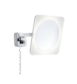 LED Kosmetikspiegel Bela Mit Leuchtmittel IP44 3000K 260lm 230V 5,7W Chrom/Weiss/Spiegel