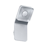 LED Wandleuchte Tucana IP44 3000K 220lm 230V 4,5W Alu/Klar