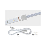 YourLED ECO Verbinder Clip 0,5m Weiss