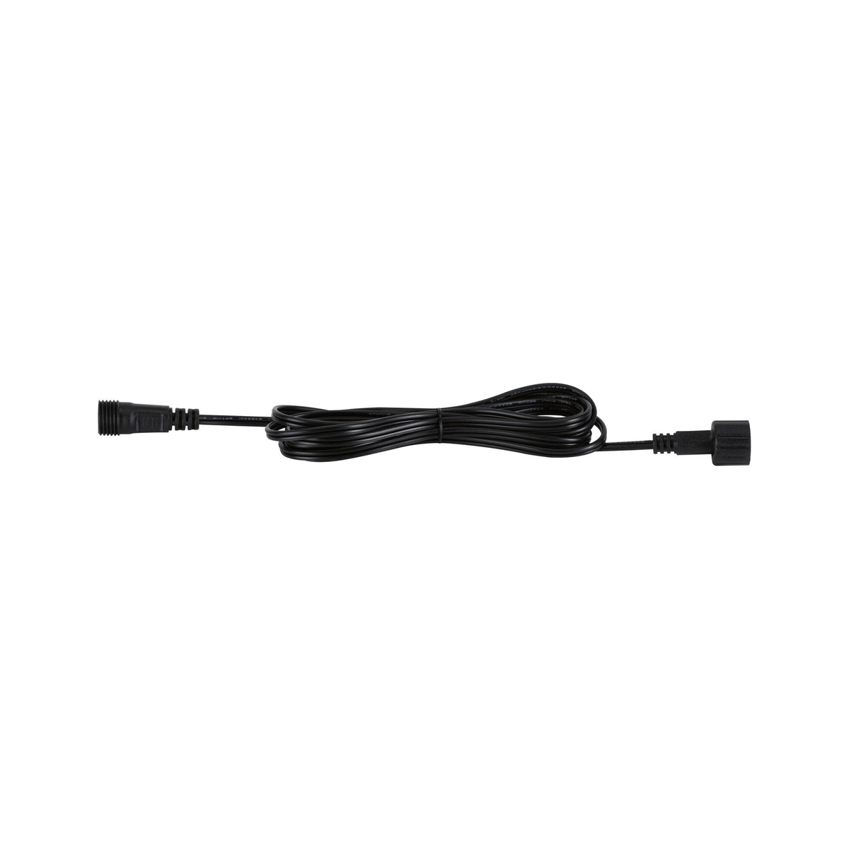 SimpLED Verlaengerungskabel Outdoor IP44 2,5m 24V Schwarz Kunststoff