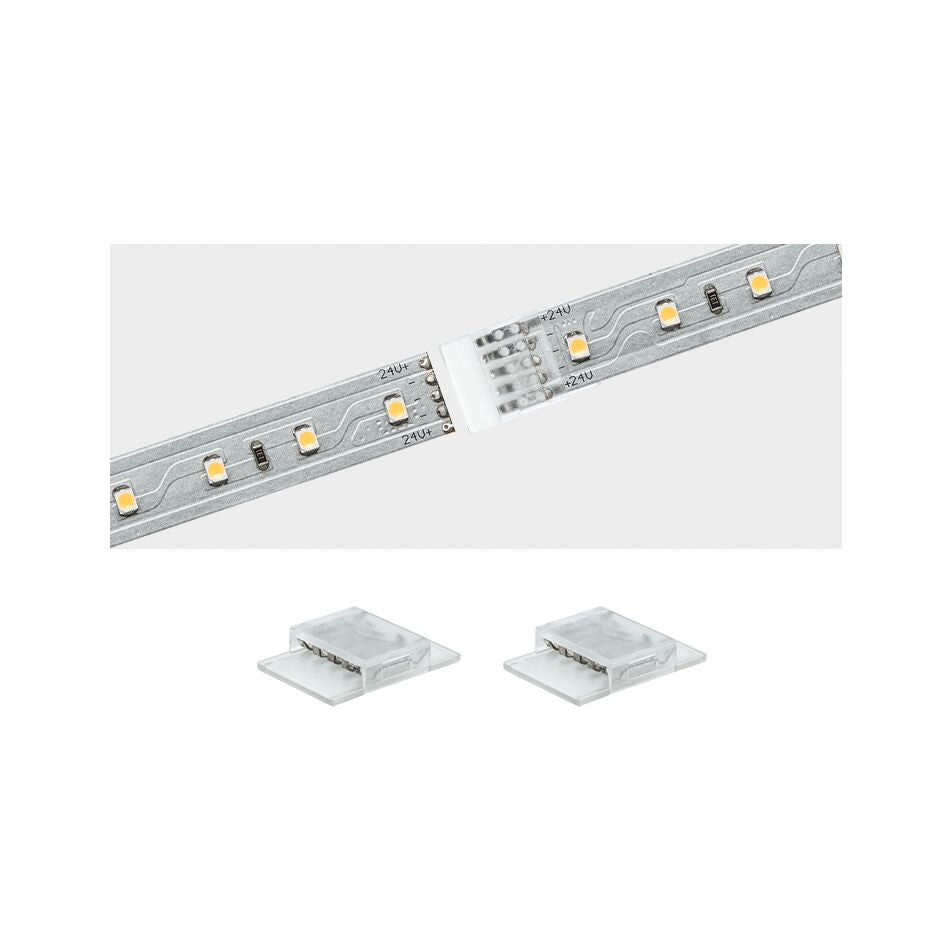 MaxLED Zubehoer Verbinder Clip-to-Clip Verbinder Weiss