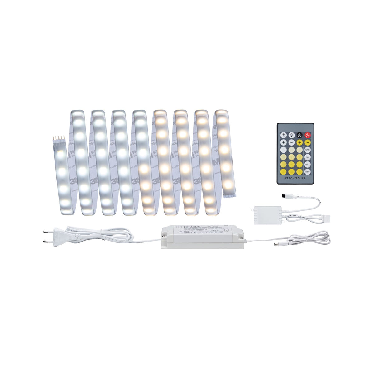 MaxLED 500 LED Strip Basisset 3m Tunable White beschichtet 20W 550lm/m Tunable White 36VA
