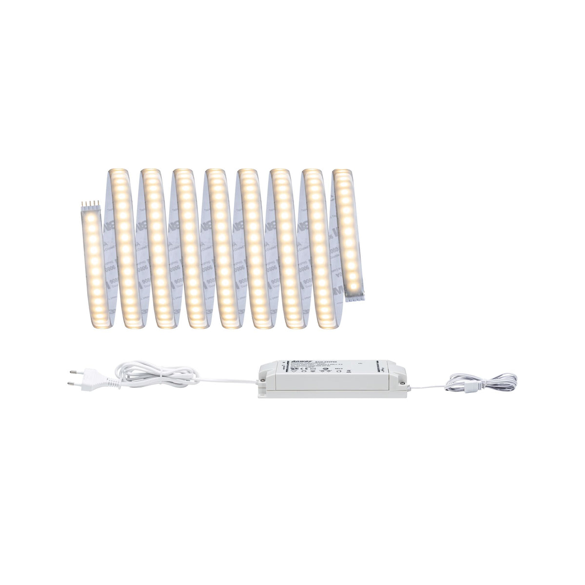MaxLED 1000 LED Strip Basisset 3m Warmweiss beschichtet 35W 1100lm/m 2700K 60VA