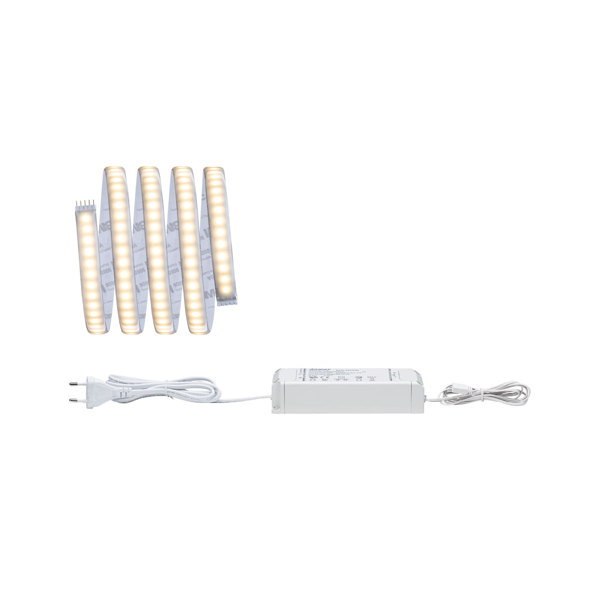 MaxLED 1000 LED Strip Basisset 1,5m Warmweiss beschichtet 18W 1100lm/m 2700K 36VA