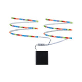 Mobil Strip 2x 0,8m beschichtet 2x1,2W 35lm/m 60 LEDs/m RGB