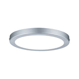 LED Panel Atria rund 220mm 14W 1150lm 2700K Chrom matt dimmbar