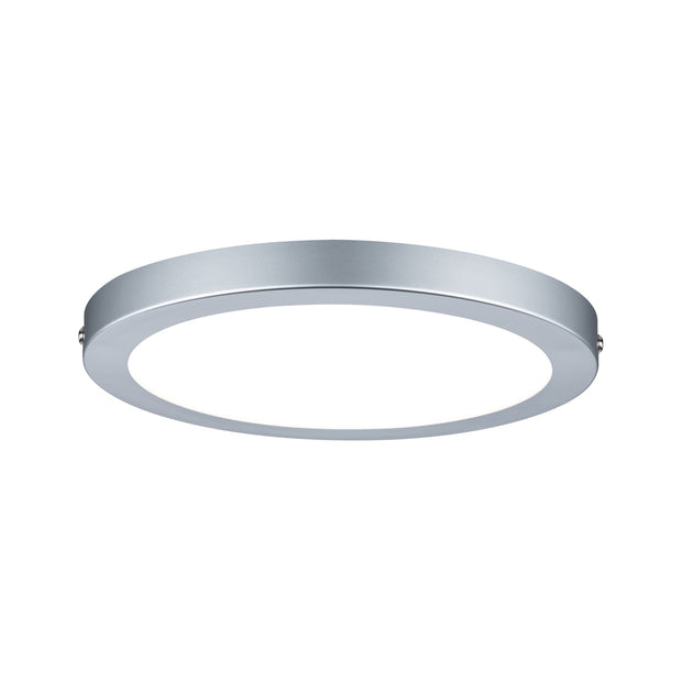LED Panel Atria rund 220mm 14W 1150lm 2700K Chrom matt dimmbar