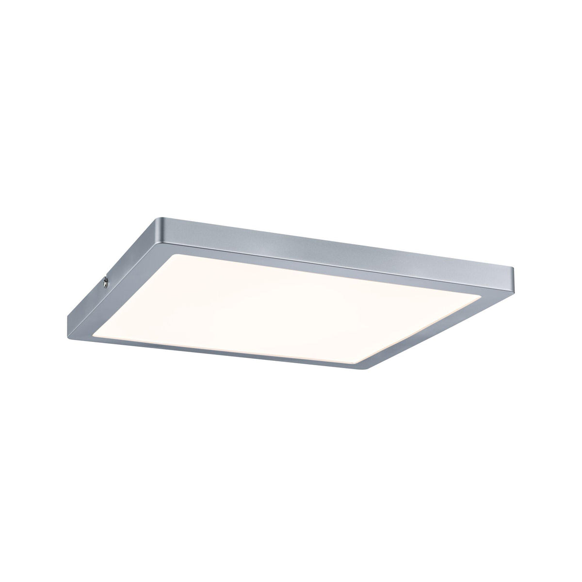 LED Panel B Ware Atria eckig 300x300mm 16,5W 1450lm 2700K Chrom matt dimmbar