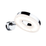 LED Spiegelleuchte Becrux 3000K 336lm 230V 4W Chrom
