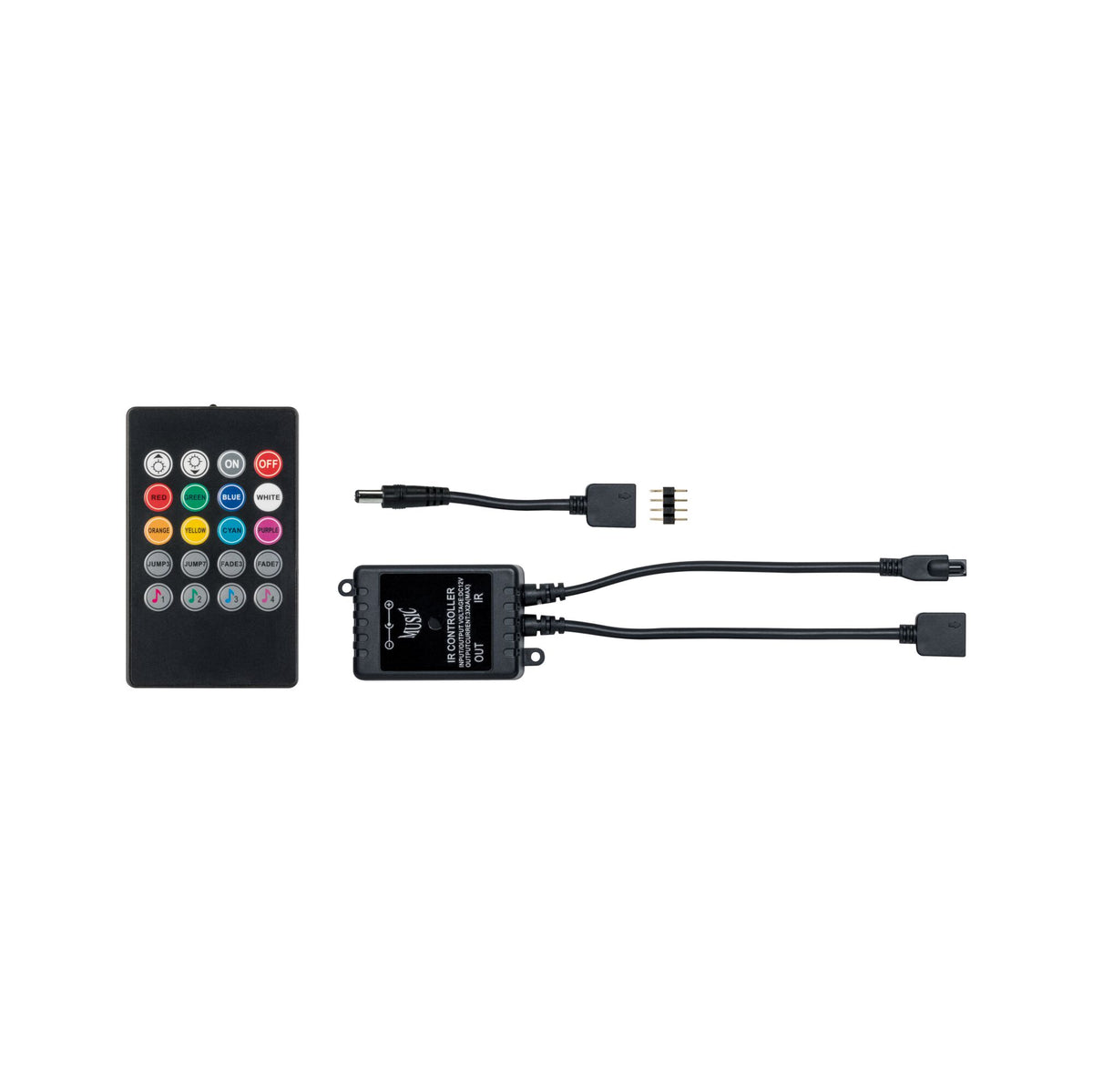 YourLED Sensor RGB-Sound 12V max. 60W Schwarz