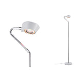 LED Stehleuchte 3-Step-Dim Ramos 2700K 560lm / 220lm 7,5W / 3,5W Weiss matt/Chrom